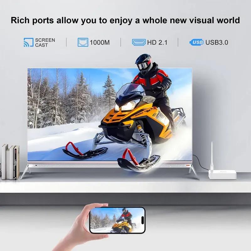 اندروید باکس اچ 96 مدل H96 MAX M12 4GB 32GB image gallery