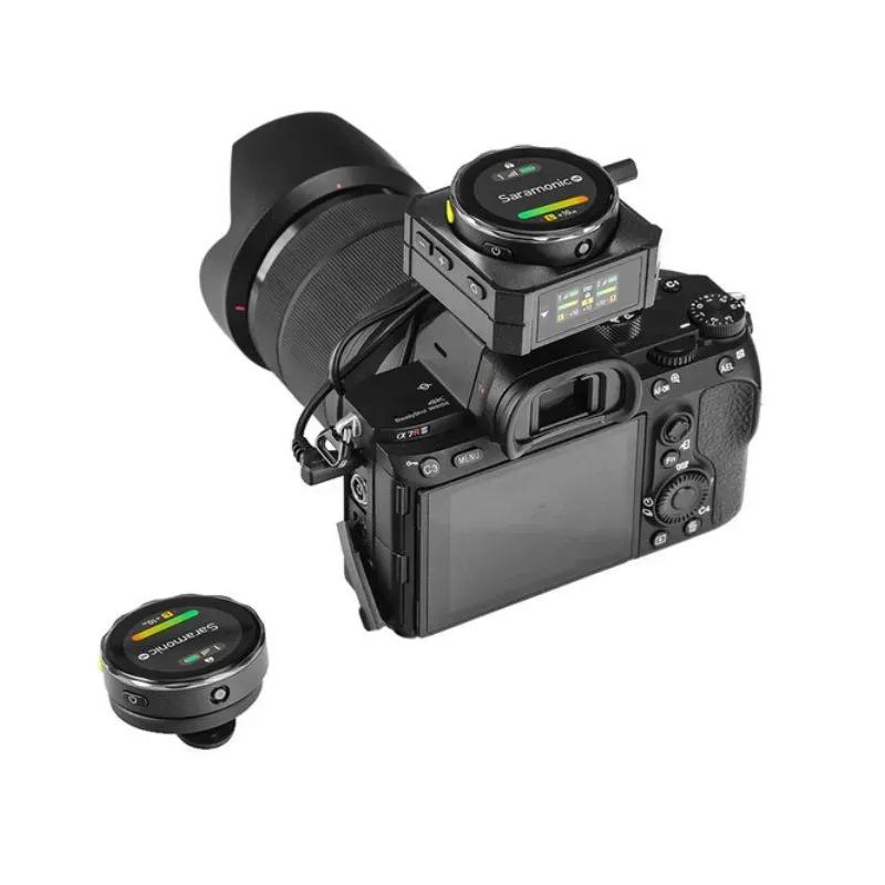 میکروفون بی‌سیم سارامونیک مدل Saramonic Blink ME B2 با صفحه نمایش لمسی image gallery