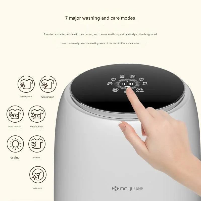 مینی واش شیائومی Moyu مدل Xiaomi Moyu DW08MAUG به همراه خشک کن image gallery