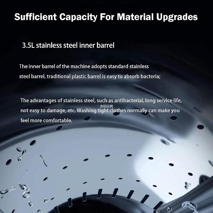 مینی واش HEIMAO مدل FCX همراه با خشک کن و ظرفیت ۳.۵ لیتر image gallery