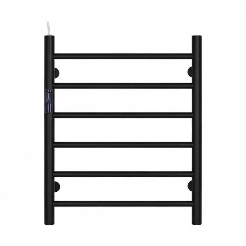 حوله‌خشک‌کن ریلی دیواری Crbohn مدل GN-8601 با نمایش و تنظیم دما image gallery