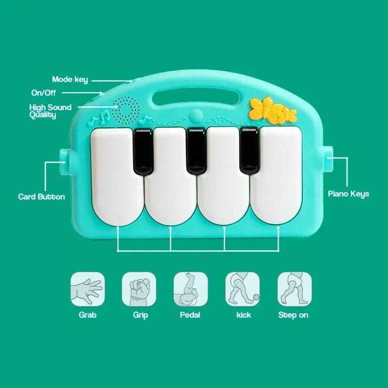 پلی جیم پیانویی کونیگ کیدز خرس و پروانه مدل 63579 image gallery