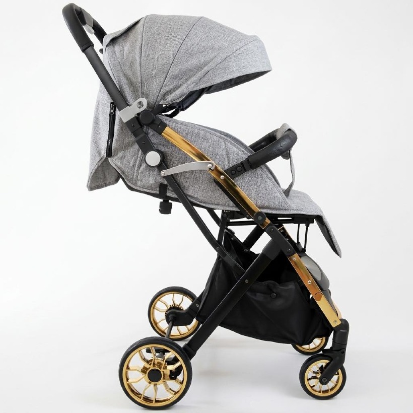‫کالسکه مسافرتی بی بی استار مدل‬ ‫baby 5 pro‬ Baby Star (دسته یک طرفه رو به طبیعت)  image gallery