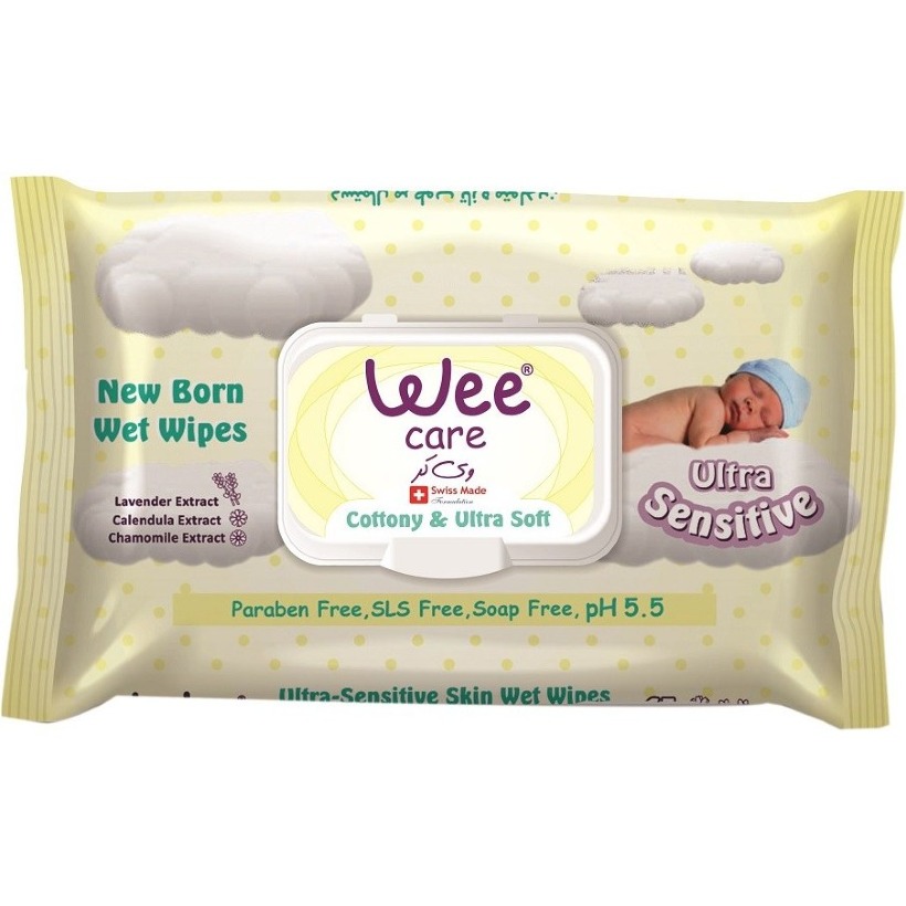 دستمال مرطوب نیوبرن مدل Wee Care ultra sensetive image gallery