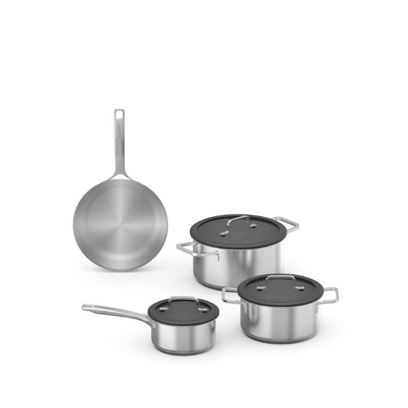 سرویس قابلمه و تابه 7 پارچه برگهف بلژیک مدل CookWare BergHOFF Leo Culina image gallery