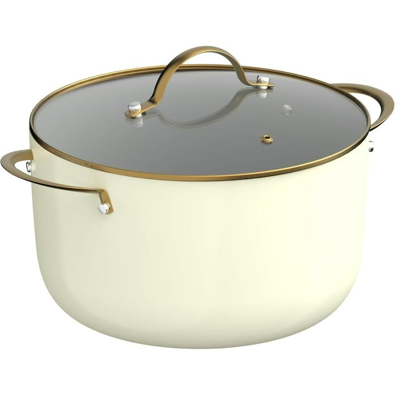 سرویس قابلمه و تابه نچسب 7 پارچه برگهف بلژیک مدل CookWare BergHOFF AURA image gallery