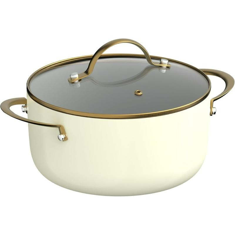 سرویس قابلمه و تابه نچسب 7 پارچه برگهف بلژیک مدل CookWare BergHOFF AURA image gallery