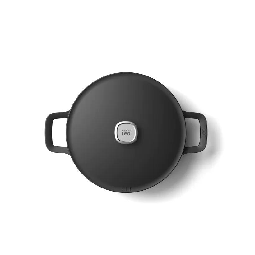قابلمه نچسب برگهف بلژیک مدل Covered casserole BergHoff Leo Graphite Alu سایز24cm image gallery