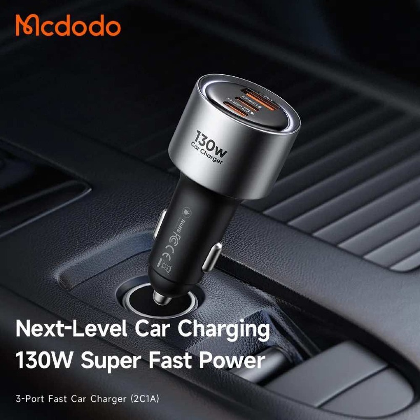 شارژر فندکی مک دودو مدل Mcdodo CC-3190 توان 130 وات image gallery