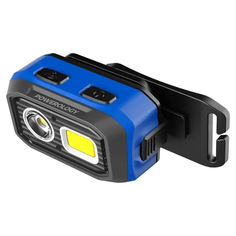 چراغ قوه پیشانی هدلایت پاورولوژی مدل Powerology PWZF6578BK باتری خور image gallery