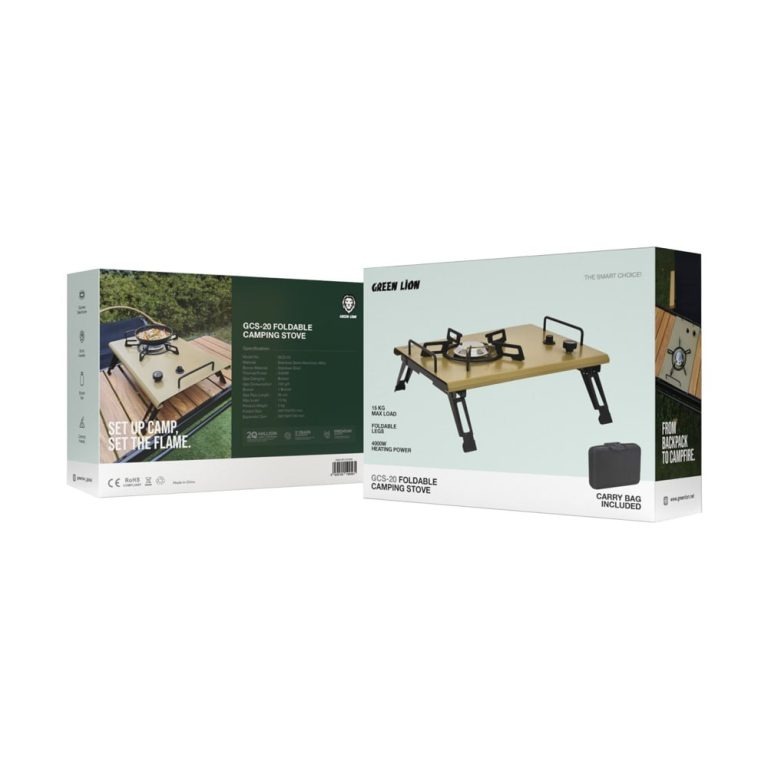 اجاق گاز کمپینگ تاشو گرین لاین Green Lion GCS-20 GNGC2FLSTOVKI image gallery