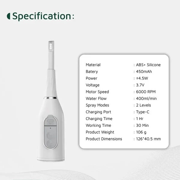 بیده قابل حمل گرین لاین Green Lion Splash Go Portable Bidet GNSPLGOBIDWH image gallery
