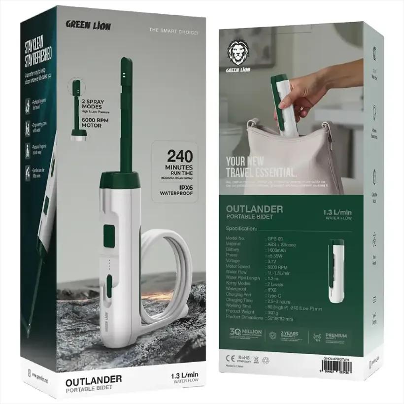 بیده قابل حمل گرین لاین Green Lion Outlander Portable Bidet GNOLHPBIDTWH image gallery