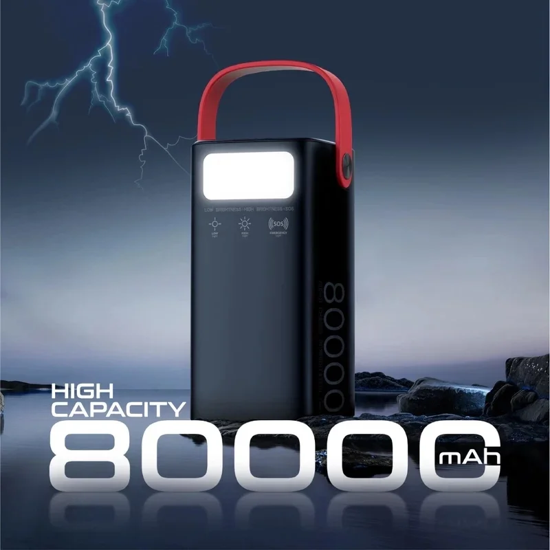 پاوربانک پرومیت مدل Promate POWERMINE-80 به ظرفیت 80000 میلی‌آمپرساعت و توان 65 وات image gallery