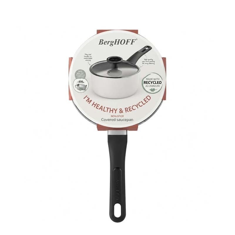 قابلمه نچسب برگهف بلژیک مدل Covered saucepan BergHoff Leo Glints سایز 18cm image gallery