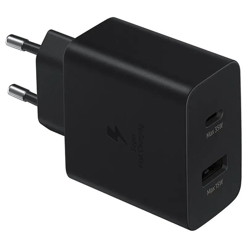 شارژر اصلی سوپر فست شارژ سامسونگ Samsung EP-TA220 Duo توان 35 وات