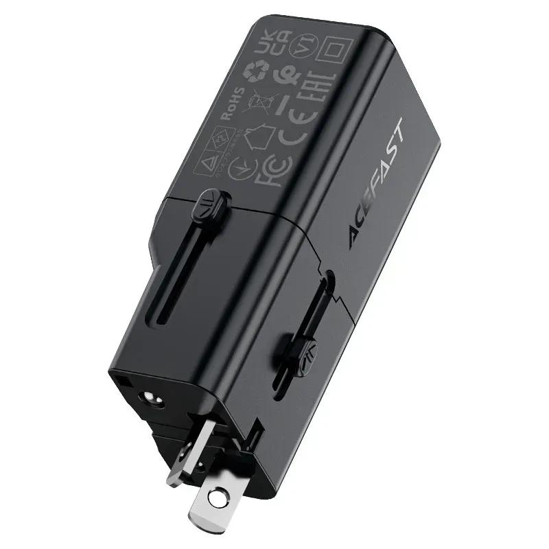 شارژر دیواری و مبدل برق ایس فست مدل Z7 PD30W GaN Fast Charger توان 30 وات