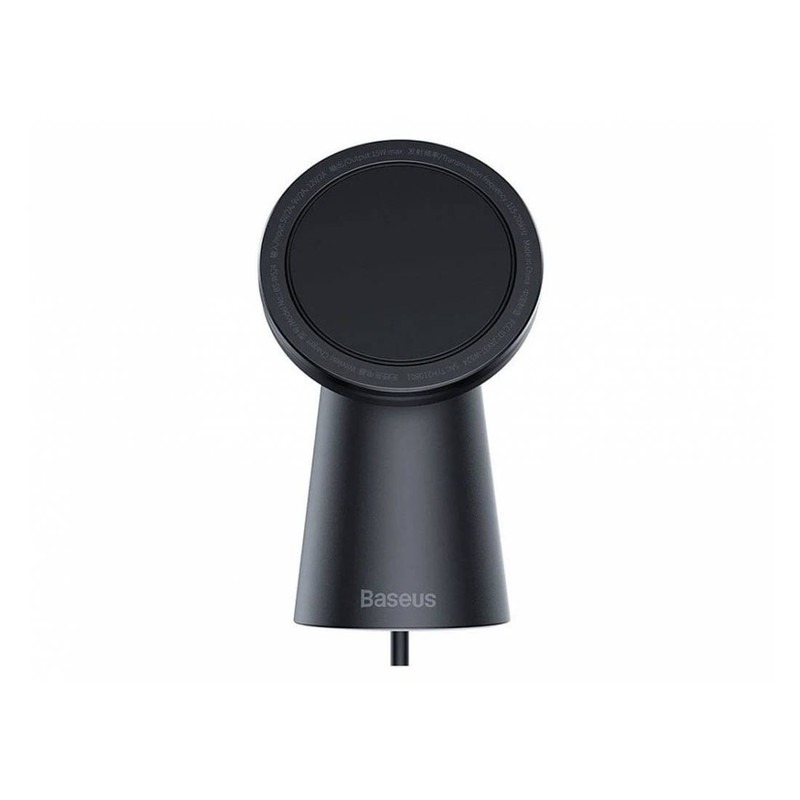 هولدر و شارژر وایرلس رومیزی بیسوس مدل Simple Magnetic CCJJ000001 توان 15 وات برای آیفون 12 به بعد