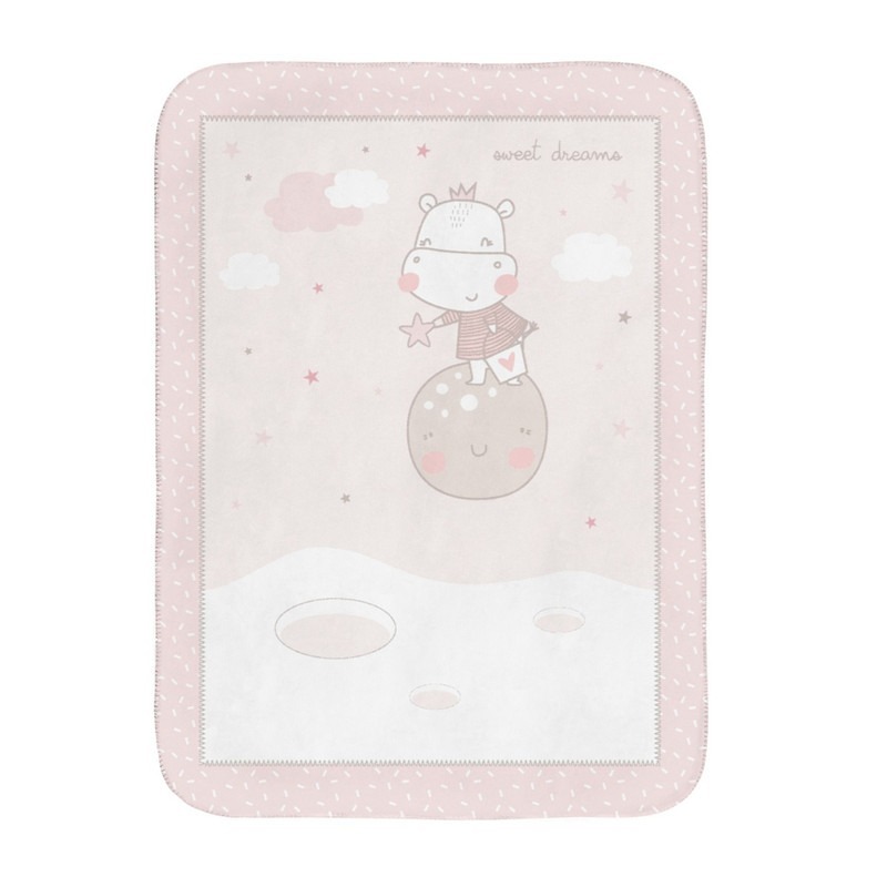 ‫پتو نوزاد کیکابو مدل‬ ‫Hippo Dreams‬ ابعاد ۱۱۰ در ۱۴۰ سانتی متر