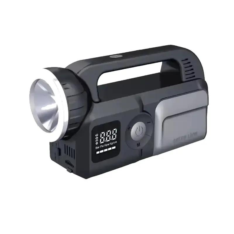 پاوربانک و کمپرسور باد و جامپ استارتر گرین لاین مدل Savior 12V Jump Starter ظرفیت ۲۴۰۰۰ میلی آمپرساعت