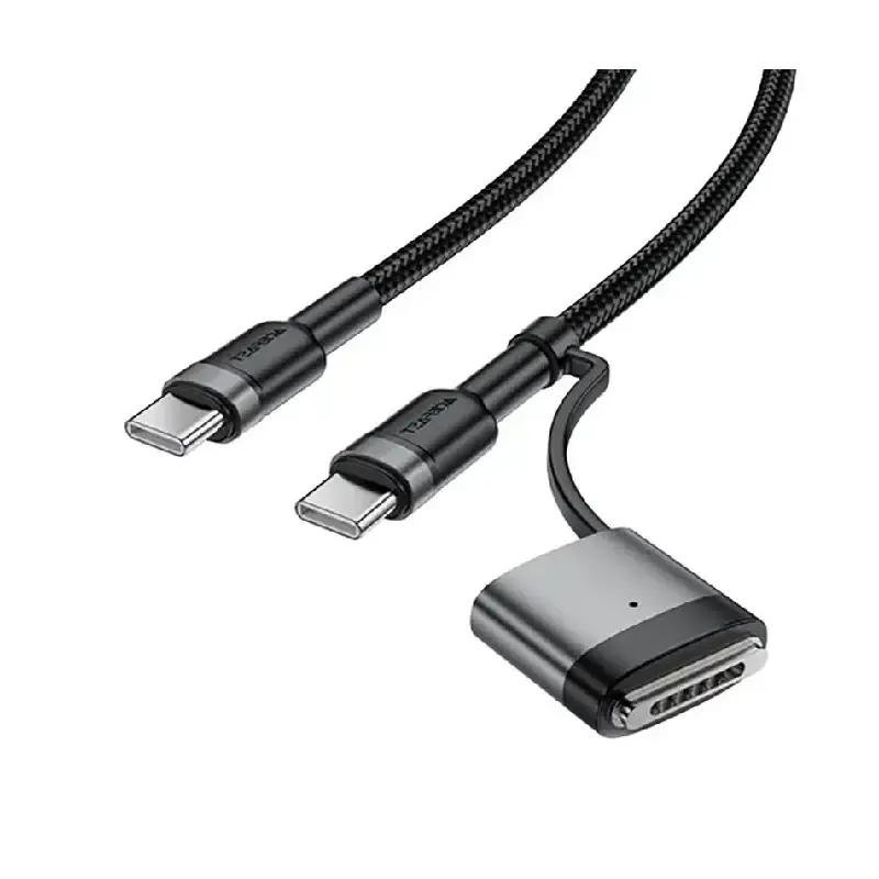 کابل Type-C به Type-C و MAG3 ایس فست مدل C22-05 طول 1.2 متر توان 240 وات