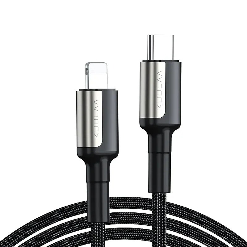 کابل شارژ USB-C به Lightning کولا مدل KUULAA KL-X64 طول ۱ متر 30 وات