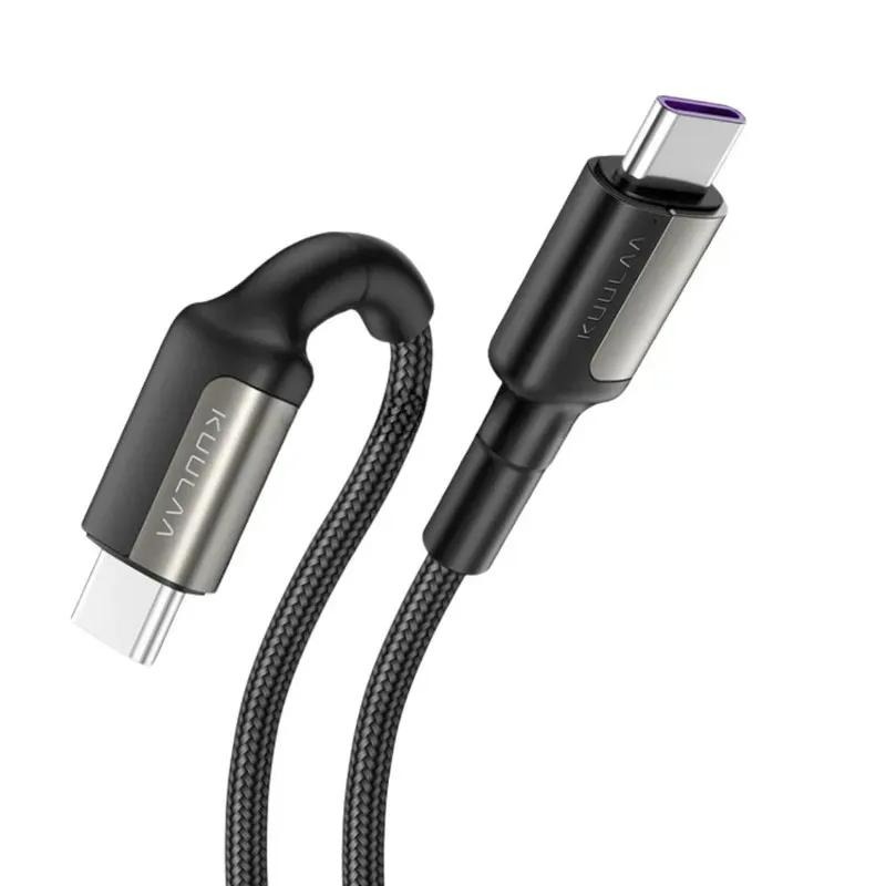 کابل تبدیل USB-C کولا مدل Kuulaa KL-X06 طول 1 متر  ۶۵ وات