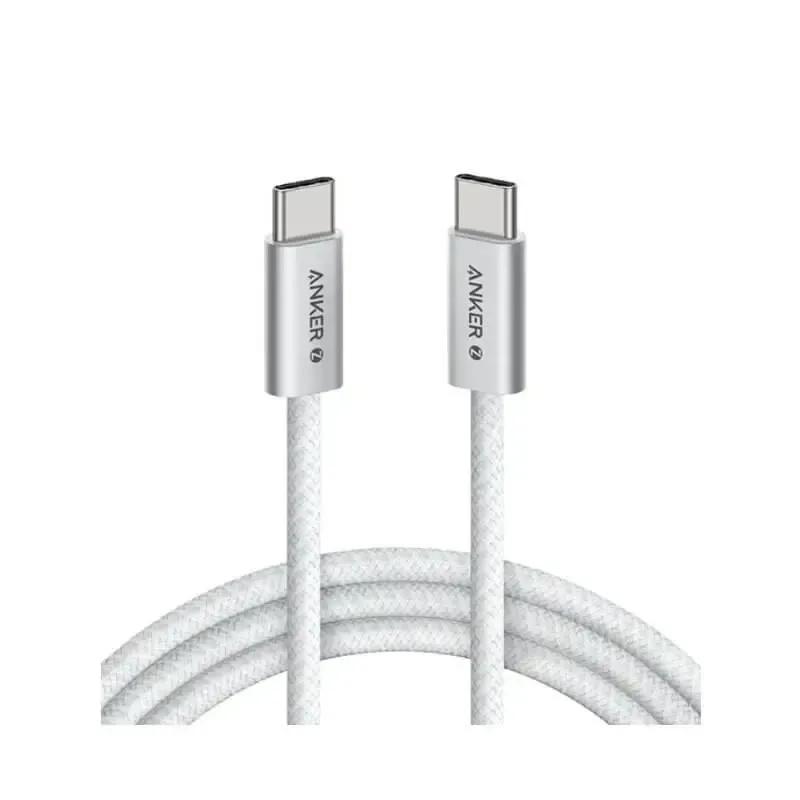 کابل شارژ USB-C to USB-C انکر مدل Anker Zolo A8060 طول 180 سانتی متر توان 240 وات
