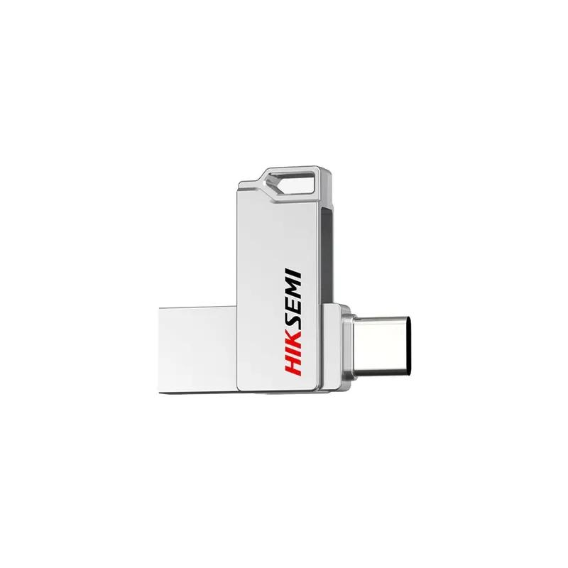 فلش مموری هایک سمی مدل HikSemi (USB 3.2-USB-C) Dual Slim-E307C با ظرفیت 128 گیگابایت