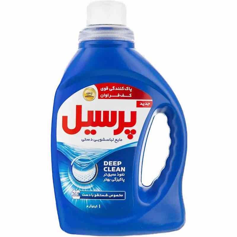 مایع لباسشویی پرسیل مخصوص شستشو با دست وزن 1 کیلوگرمی (کارتن 12 عددی)