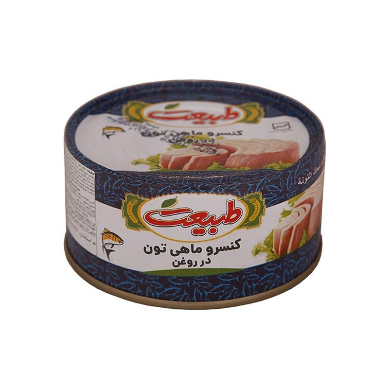 کنسرو ماهی تن طبیعت وزن 180 گرمی (کارتن 24 عددی)