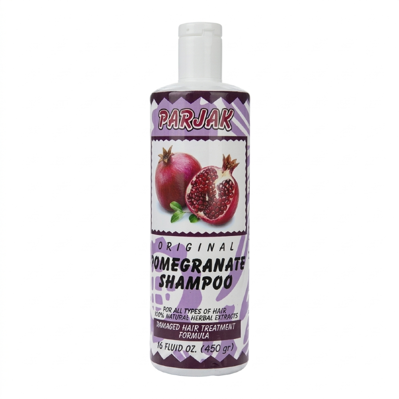 شامپو موی سر انار پرژک مدل (Pomegranate) وزن 450 گرمی (کارتن 12 عددی)