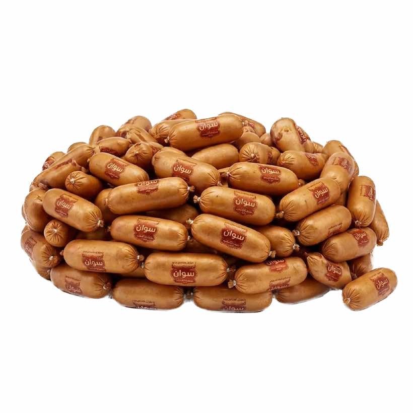 سوان سوسیس کوکتل دودی 60 درصد وزن 1 کیلوگرم 