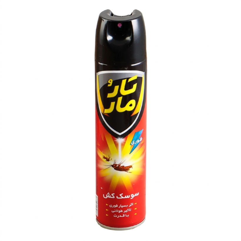 اسپری سوسک کش تارومار حجم 400 میلی لیتری (کارتن 12 عددی)