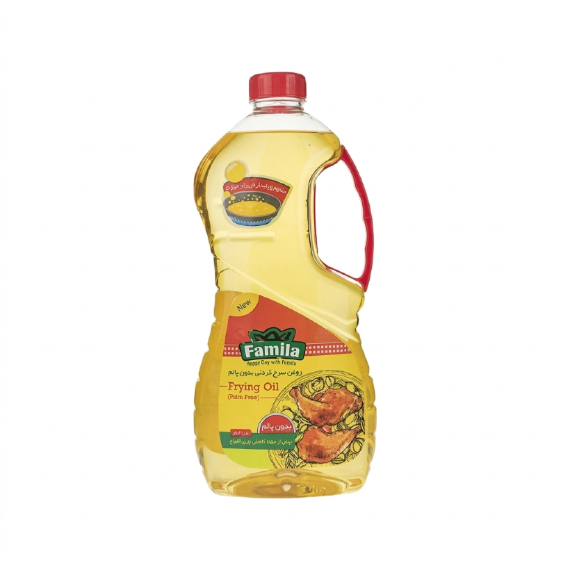 روغن مایع فامیلا مخصوص سرخ کردنی حجم 1.8 لیتری (کارتن 6 عددی)