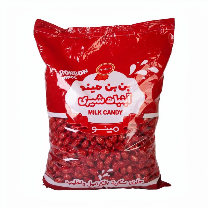 آبنبات شیری بن بن مینو وزن 3 کیلوگرمی (1 بسته)