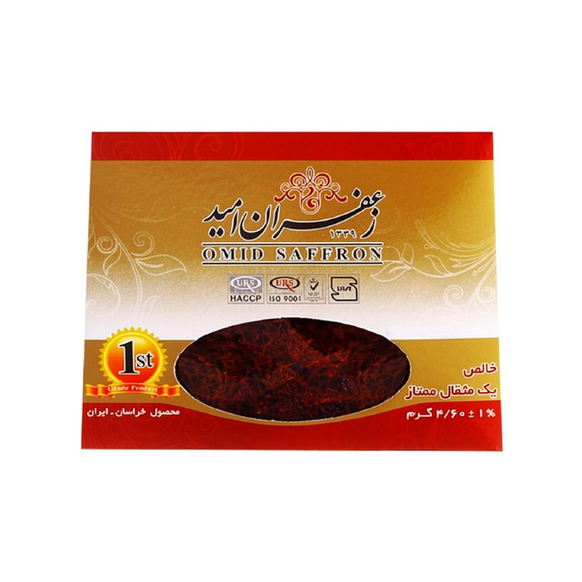 زعفران امید وزن 4.6 گرمی (1 بسته)