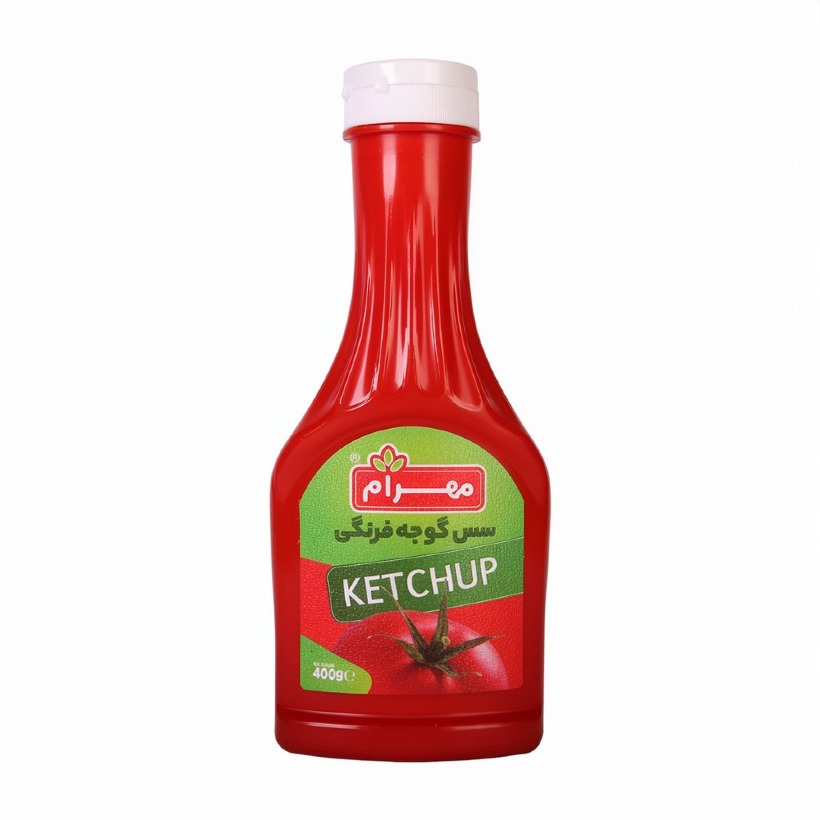 سس گوجه فرنگی مهرام وزن 400 گرمی (کارتن 12 عددی)