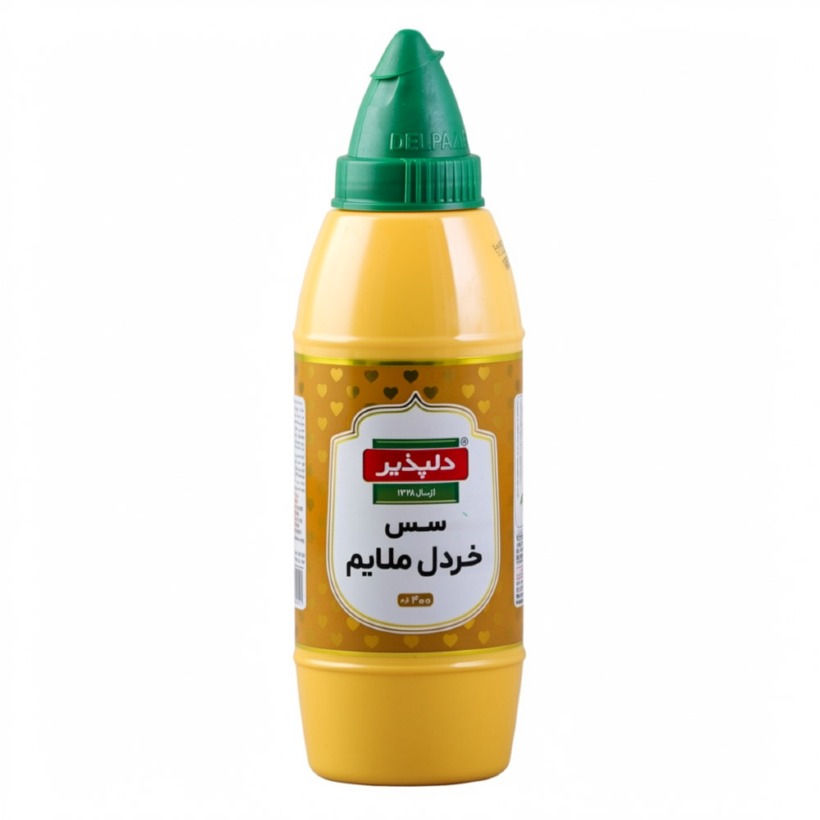 سس خردل ملایم دلپذیر وزن 400 گرمی (کارتن 24 عددی)