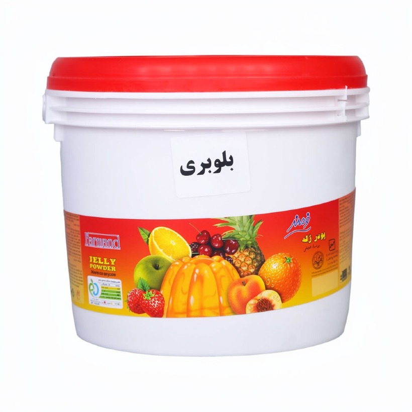 پودر ژله بلوبری فرمند وزن 3 کیلوگرمی (1 عدد)