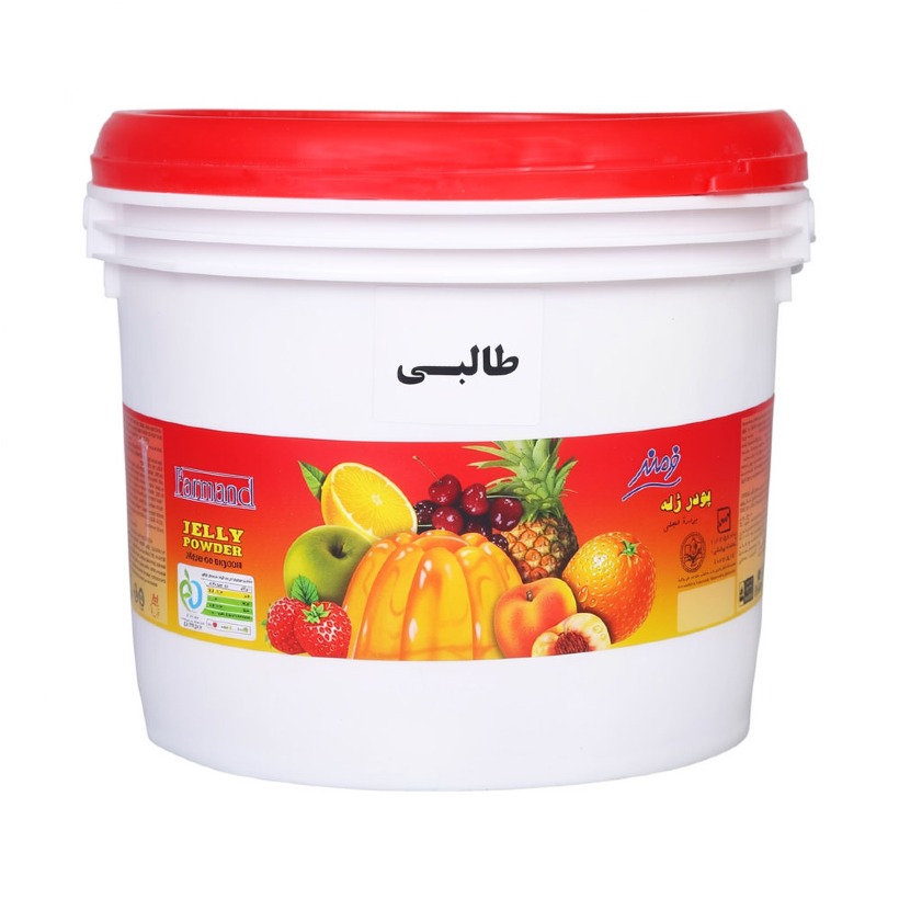 پودر ژله طالبی فرمند وزن 3 کیلوگرمی (1 عدد)