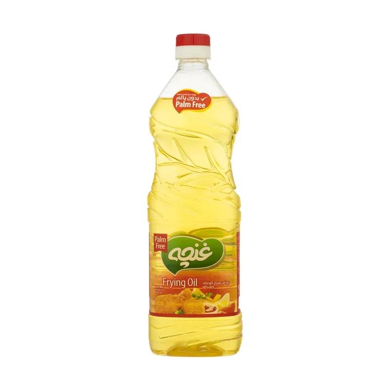 غنچه روغن سرخ کردنی بدون پالم حجم 1لیتر (کارتن ۱۲ عددی)