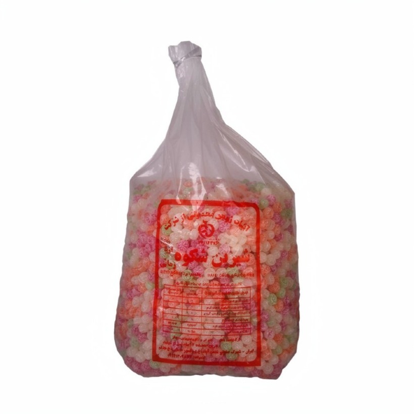 آب نبات بن بن شیرین فله وزن 10 کیلوگرمی (1 کیسه)