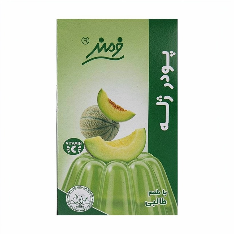 پودر ژله طالبی فرمند وزن 100 گرمی (کارتن 9 بسته‌ای)