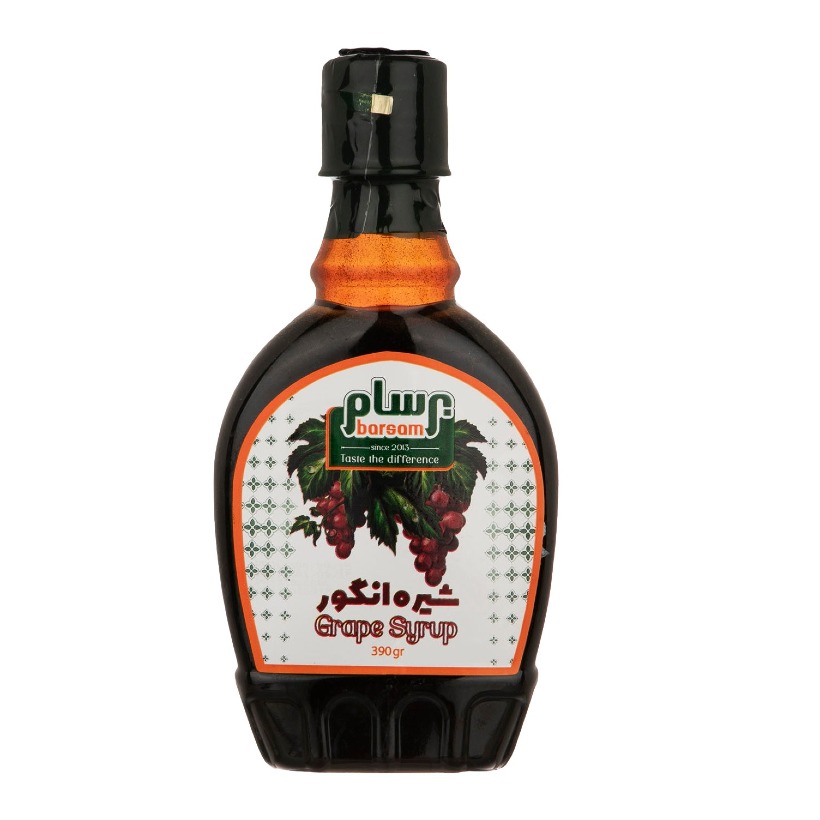 شیره خرما پمپی برسام 390 گرمی (کارتن 12 عددی)