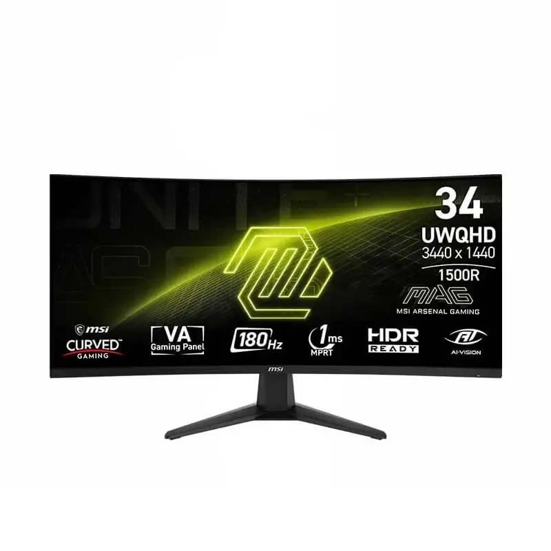 مانیتور گیمینگ 34 اینچی ام اس آی مدل MSI MAG 346CQ