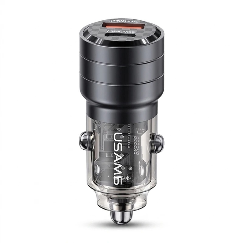 شارژر فندکی یوسمز USAMS CC176 توان 95 وات