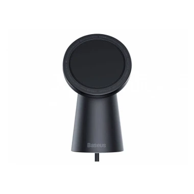 هولدر و شارژر وایرلس رومیزی بیسوس مدل Simple Magnetic CCJJ000001 توان 15 وات برای آیفون 12 به بعد