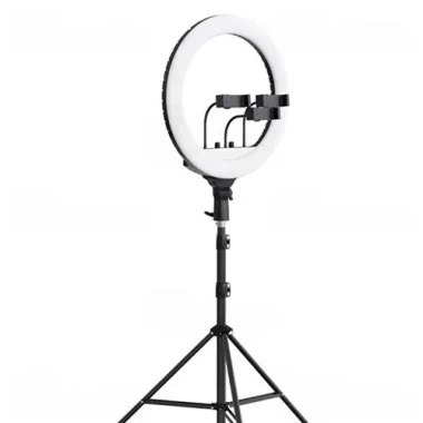 رینگ لایت بیوا مدل RL-01 36W LED Soft Ring Light سایز 14 اینچ با سه پایه و 3 هولدر