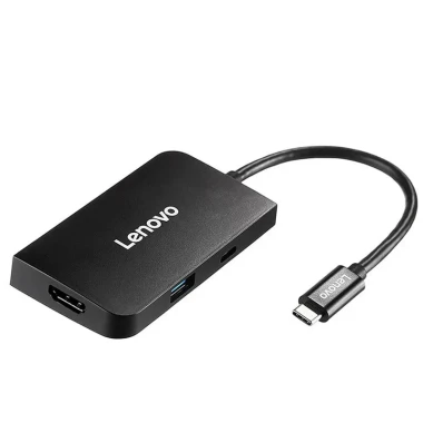 هاب 5 پورت تایپ سی لنوو مدل S705 5 in 1 Type C HUB Adapter HDMI PD